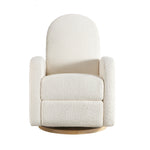 Load image into Gallery viewer, White textured armchair on a white background
