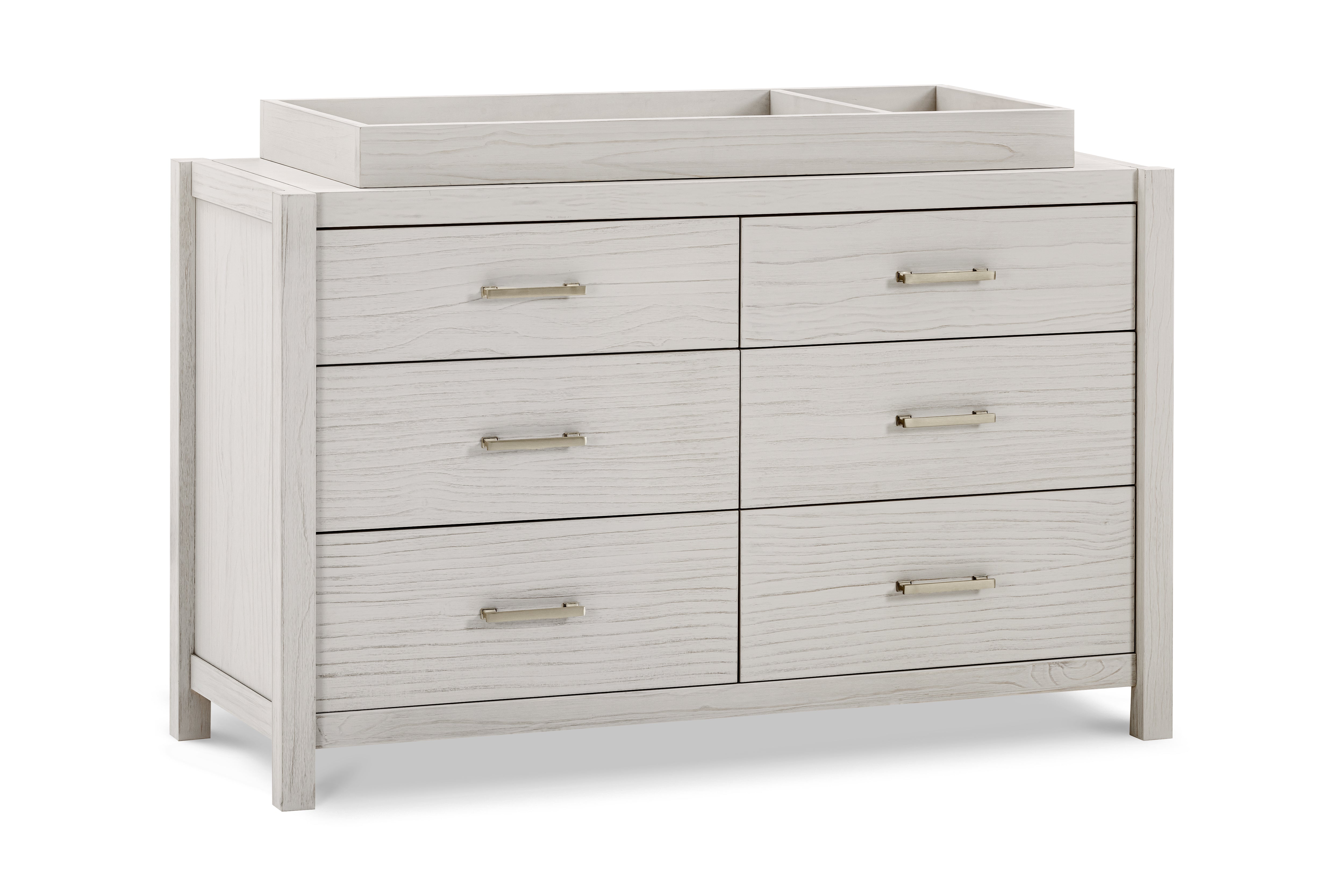 Hemsted dresser with optional changing top, white driftwood