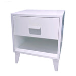 Load image into Gallery viewer, Donatello nightstand in solid white
