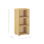 Load image into Gallery viewer, Bookcase 15 x 10.75 x 31.5h, in natural finish
