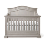 Load image into Gallery viewer, Ash crib with white mattress on a white background

