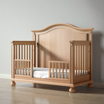 Load image into Gallery viewer, Dakota crib converted to a toddler bed, in Albero puro
