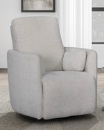 Load image into Gallery viewer, Cream recliner against white wall
