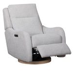 Load image into Gallery viewer, Gray recliner chair on a white background
