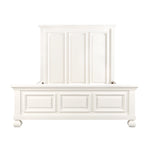 Load image into Gallery viewer, White Solvang crib converted to a full bed with optional low profile footboard 
