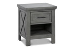Load image into Gallery viewer, Emory nightstand in weathered charcoal 
