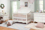 Load image into Gallery viewer, Mirabelle collection (crib, double dresser, &amp; nightstand) in warm white
