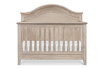 Load image into Gallery viewer, Beckett Rustic curved top crib in sandbar
