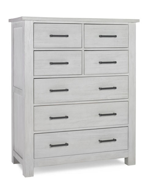 Lucca chest, shown in seashell white 