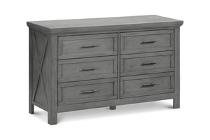 Emory double dresser in weathered charcoal