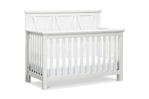 Emory crib in linen white
