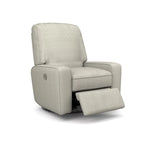 Load image into Gallery viewer, Brixy glider recliner with power option, shown in cream.
