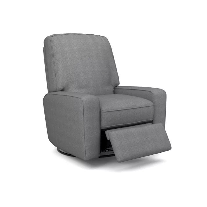 Brixy glider recliner, shown in dark grey.