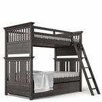 Load image into Gallery viewer, Karisma twin over twin bunk bed, shown in oil grey
