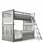 Load image into Gallery viewer, Karisma twin over twin bunk bed, shown in vintage grey
