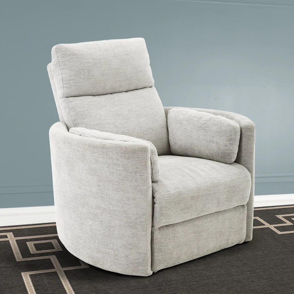 Somerset power recliner, light grey